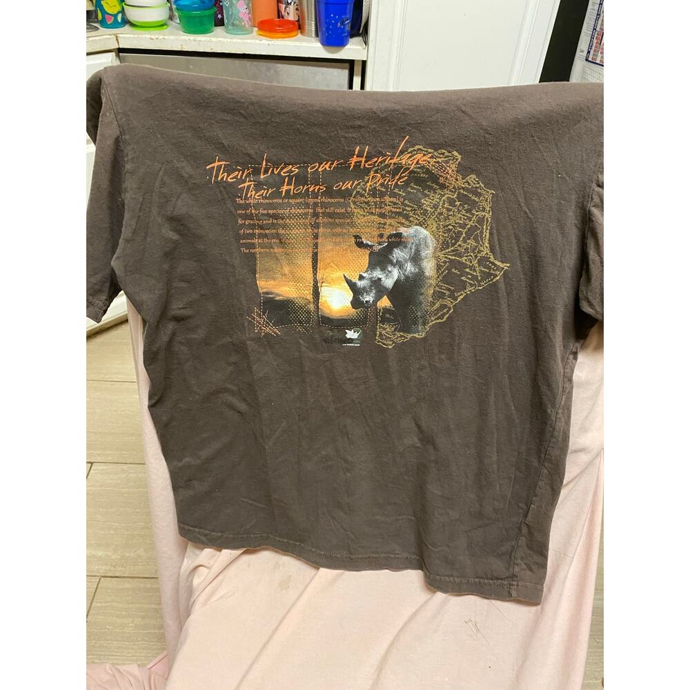 Vintage Project Rhino Shirt Size Large